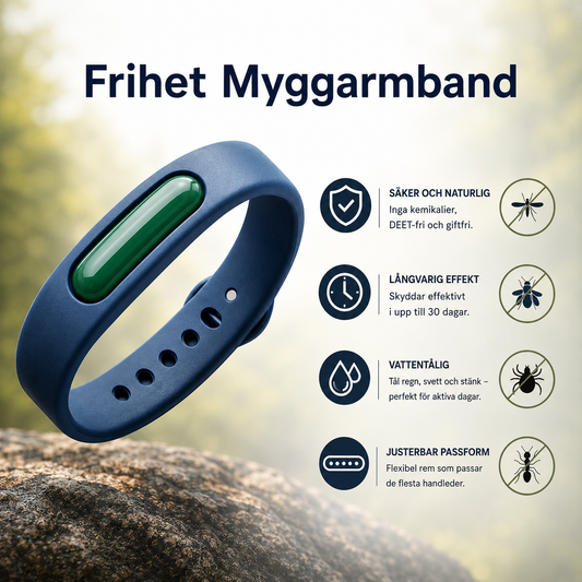 Frihet Myggarmband
