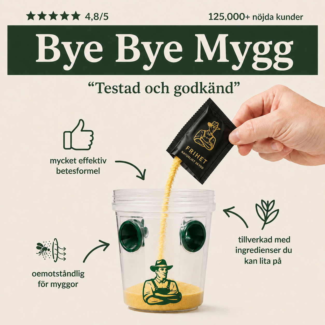 Frihet Myggmagnet